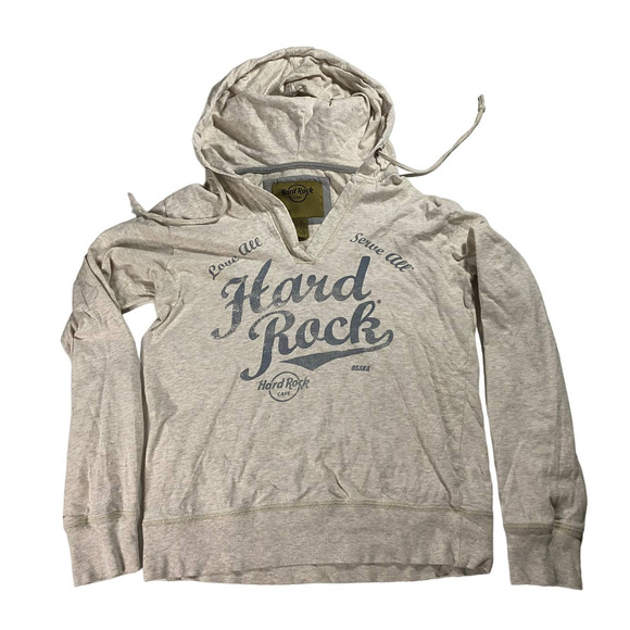 Hard Rock Cafe Tops - Vintage Hard Rock Cafe Osaka Pullover Hoodie Women's Small